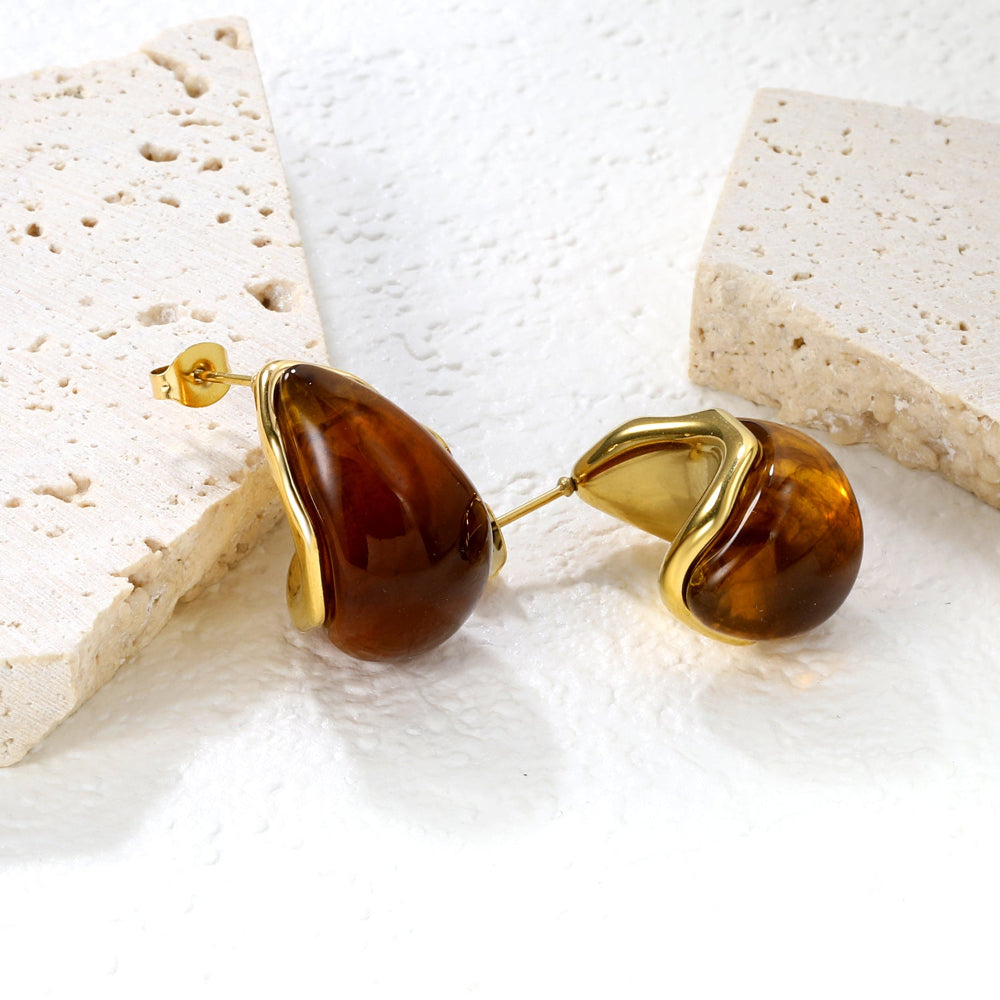 Boucles d'oreilles Castanea